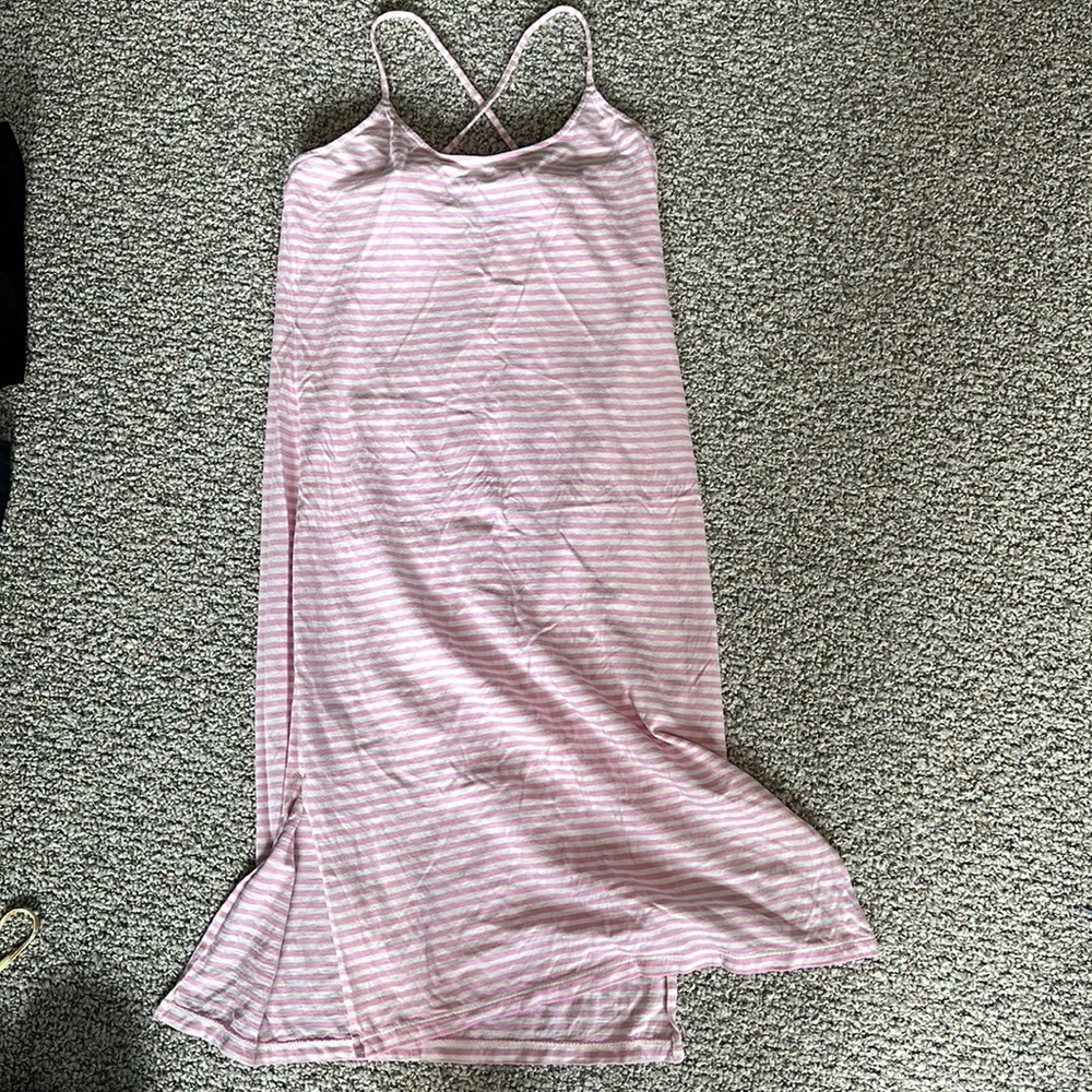 Jcrew midi t shirt tank dress